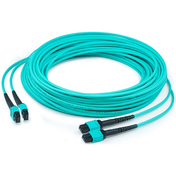 Add-On This Is A 25M Mpo (Female) To Mpo (Female) 24-Strand Aqua Straight ADD-TC-25M24-2MPF4